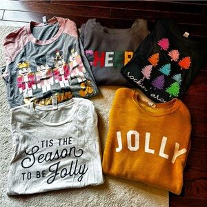 Holiday Tee Bundle - M